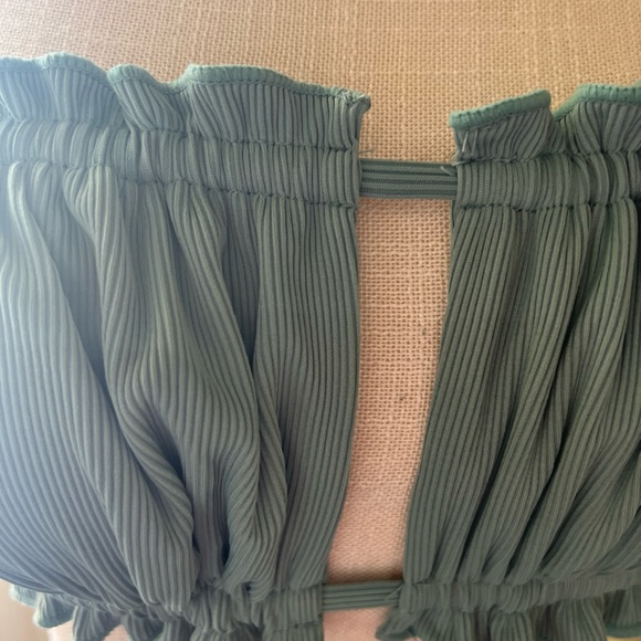 Envya Women’s Swim Bandeau Swim Top Seperate Green Size S - Picture 7 of 9